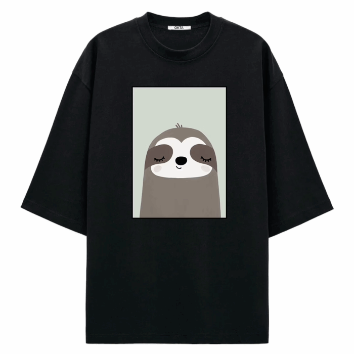 Panda Oversized Tee – Unisex Streetwear Comfort